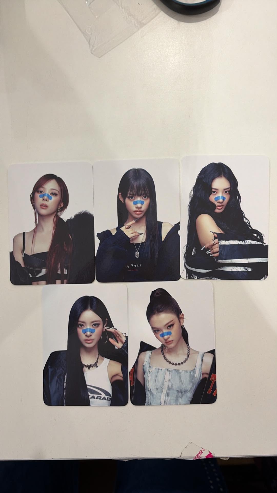 MEOVV Single Album GO HARD Withmuu POB Concept Photocard