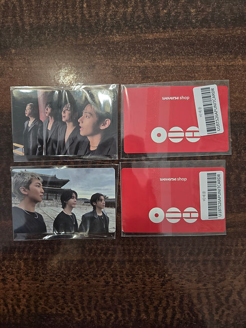 BTS ARIRANG Weverseshop POB Unit Photocard