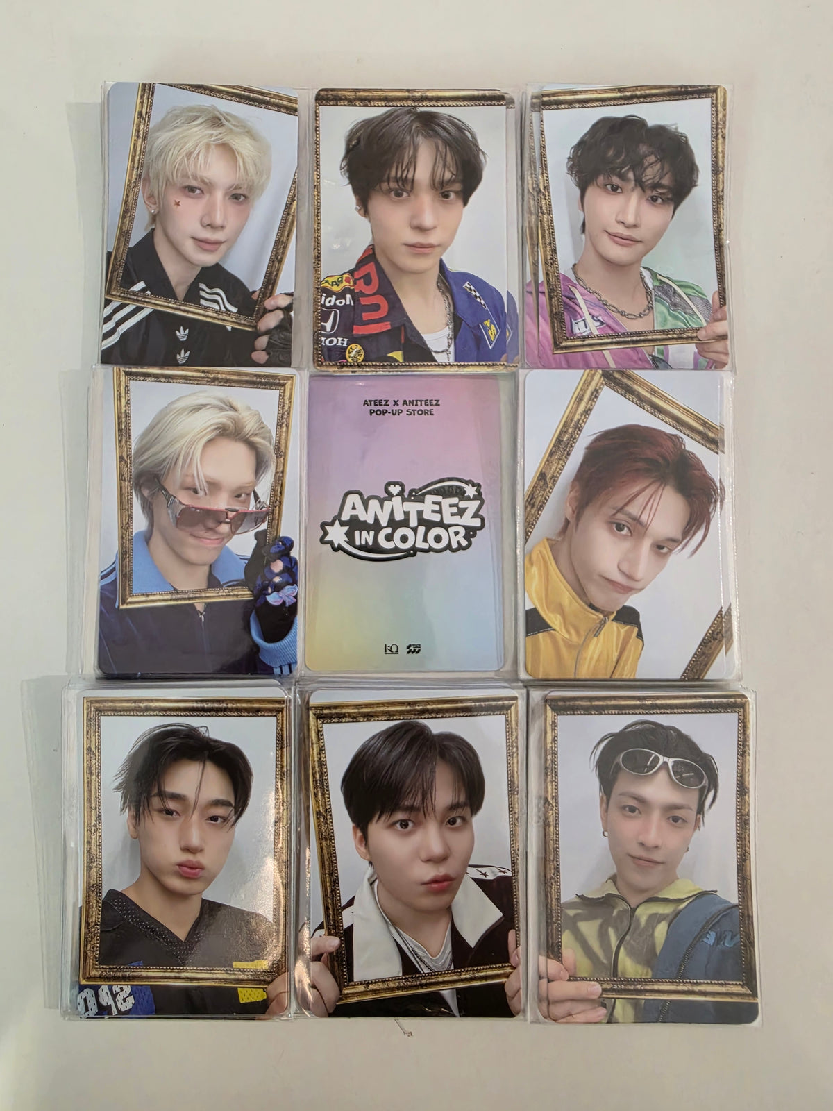 ATEEZ Official MD ANITEEZ IN COLOR KQ Entertament & Soundwave POB Photocard
