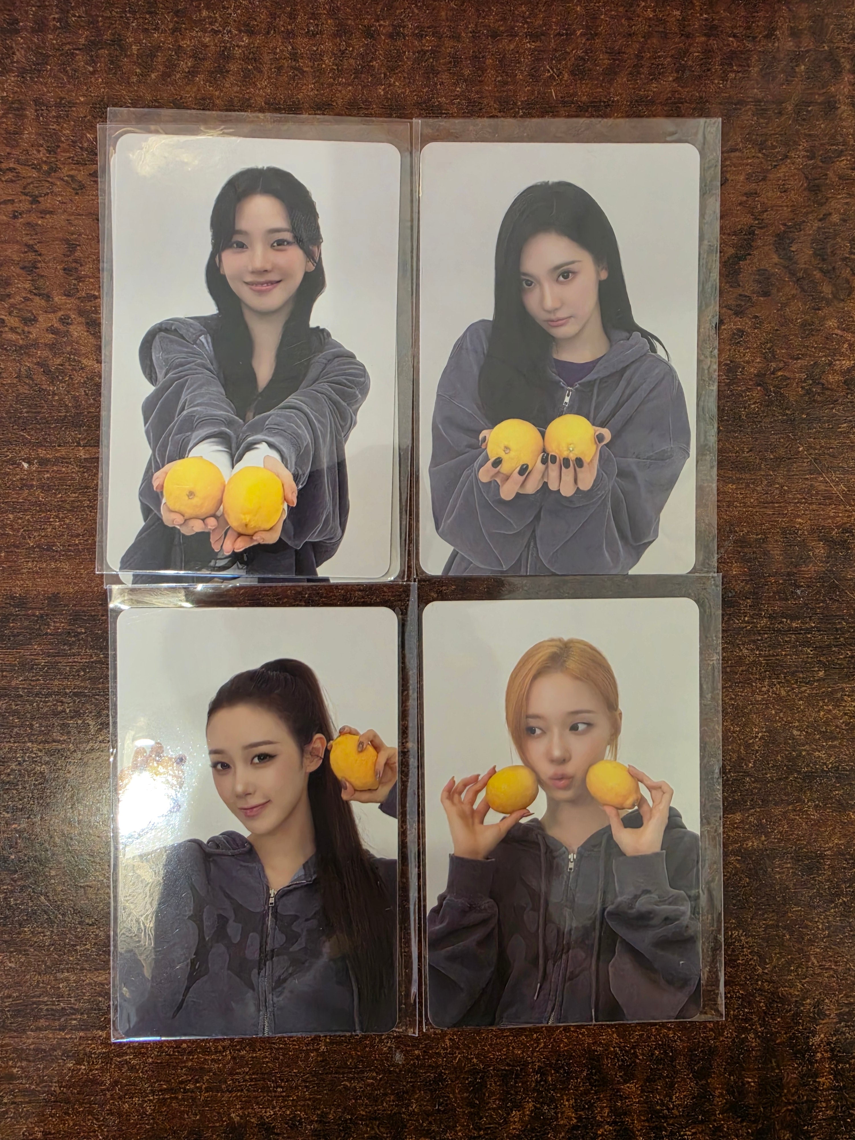 aespa LEMONADE Official POB Gift POB Photocard