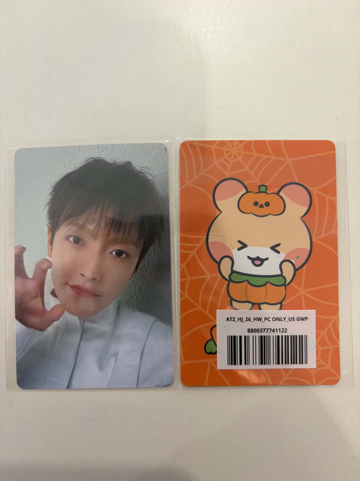 ATEEZ Official MD MIGHTEEZ HALLOWEEN POB Photocard