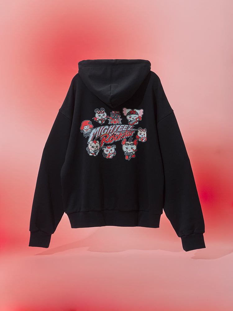 MIGHTEEZ (ATEEZ) ROCK THE STAGE Official POP UP Official MD Zipup Hoodie (FREE SIZE)