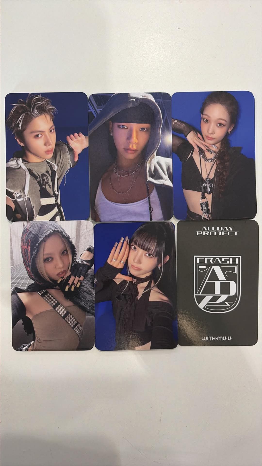 ALLDAY PROJECT The 2nd EP Album CRASH Withmuu POB Photocard