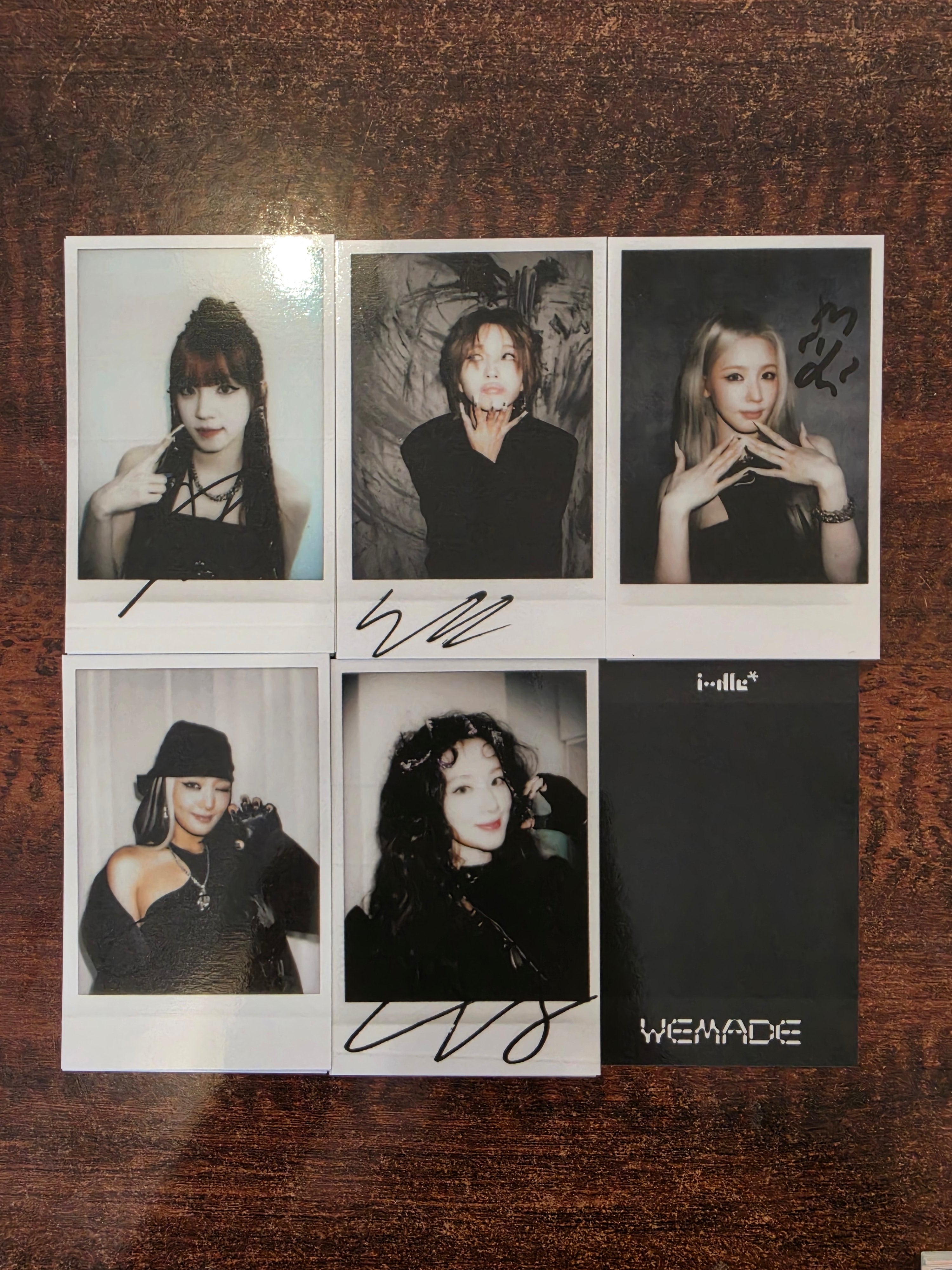 I-DLE WE MADE Hellolive POB Photocard [Polaroid ver]