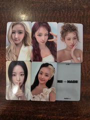 I-DLE WE MADE Hellolive POB Photocard