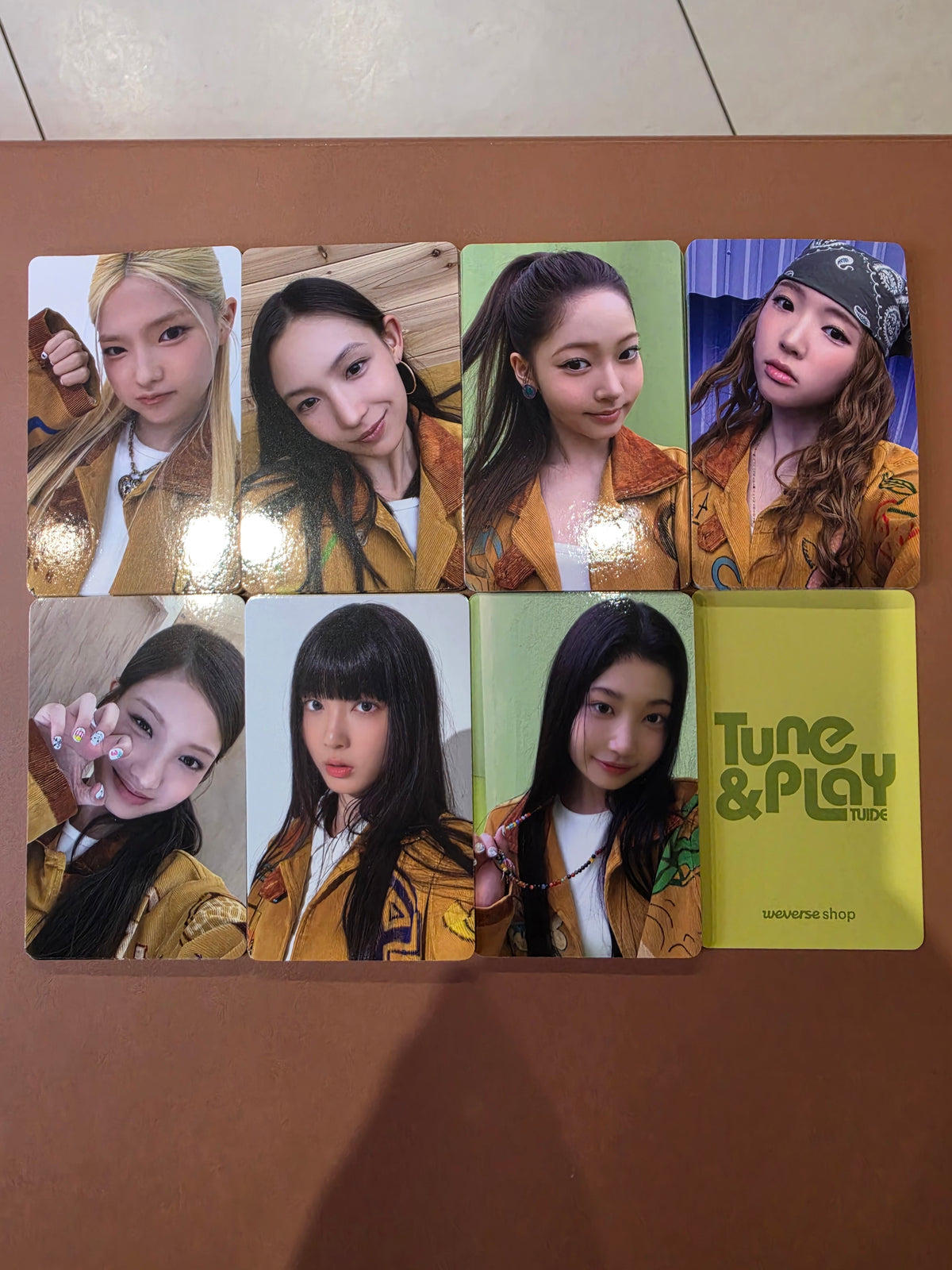 TUIDE The 1st EP TUNE & PLAY Weverseshop POB Photocard