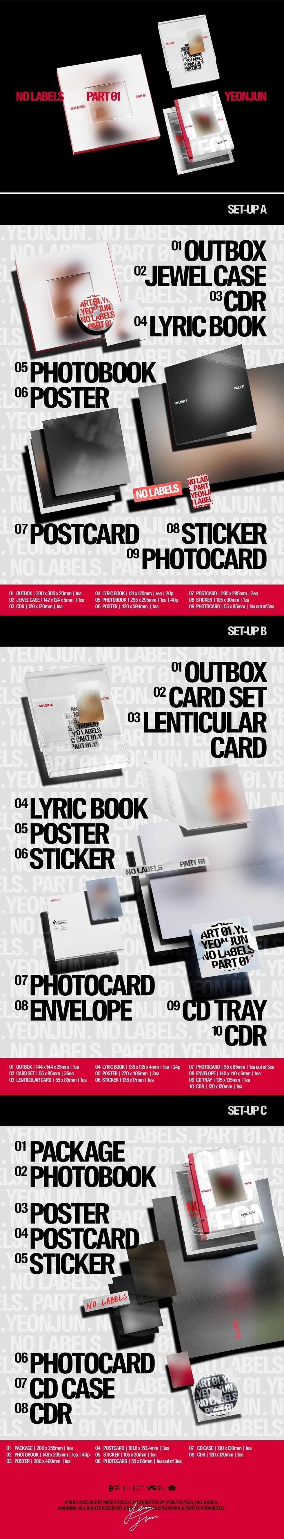YEONJUN (TXT) NO LABELS : Part 01