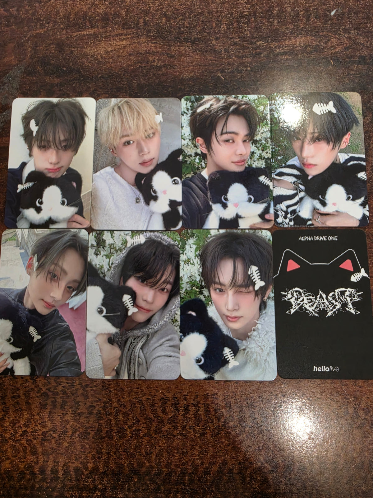 ALPHA DRIVE ONE 2nd mini album UNBREAKABLE : 少年BEAST Hellolive POB Photocard
