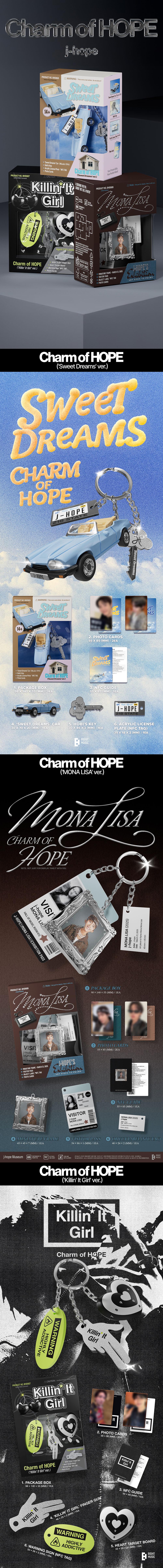J-HOPE (BTS) CHARM OF HOPE